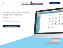 Tablet Screenshot of condomanagerusa.com